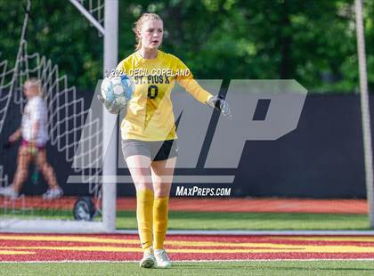 Thumbnail 2 in St. Pius X Catholic vs. Lassiter (GHSA 6A Quarterfinal) photogallery.