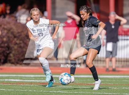 Thumbnail 1 in St. Pius X Catholic vs. Lassiter (GHSA 6A Quarterfinal) photogallery.