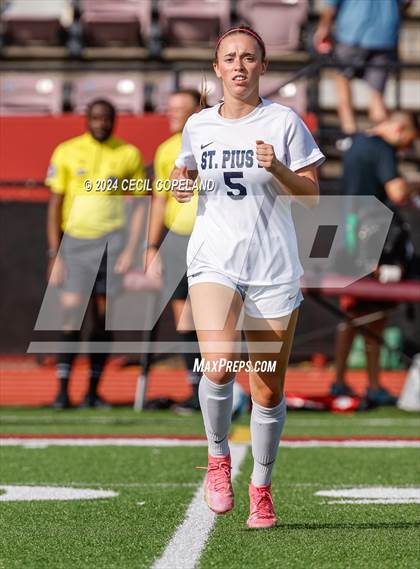 Thumbnail 3 in St. Pius X Catholic vs. Lassiter (GHSA 6A Quarterfinal) photogallery.
