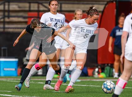 Thumbnail 2 in St. Pius X Catholic vs. Lassiter (GHSA 6A Quarterfinal) photogallery.