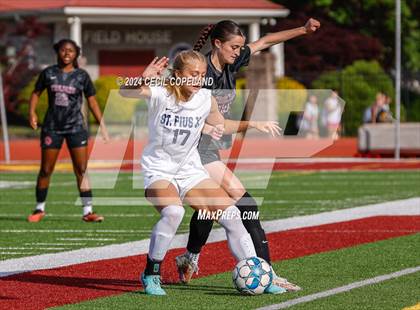 Thumbnail 2 in St. Pius X Catholic vs. Lassiter (GHSA 6A Quarterfinal) photogallery.