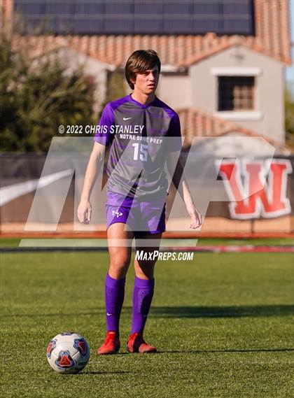 Thumbnail 1 in Goldwater @ Notre Dame Prep (AIA 4A Semifinal) photogallery.