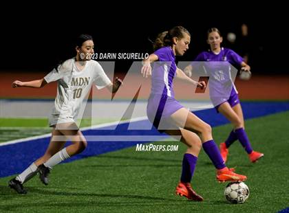 Thumbnail 2 in Marcos de Niza vs Arizona College Prep (Coyote Classic Tournament) photogallery.