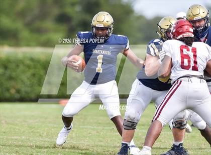 Thumbnail 2 in Brookland-Cayce vs Spartanburg (The Greer Gridiron Classic) photogallery.