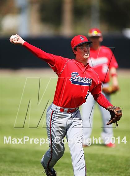Thumbnail 2 in Mountain View vs Benson (Lancer Baseball Classic) photogallery.