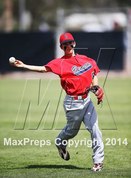 Thumbnail 3 in Mountain View vs Benson (Lancer Baseball Classic) photogallery.