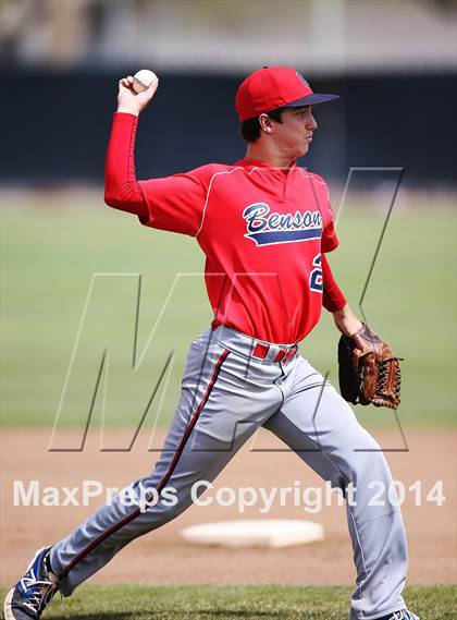 Thumbnail 2 in Mountain View vs Benson (Lancer Baseball Classic) photogallery.