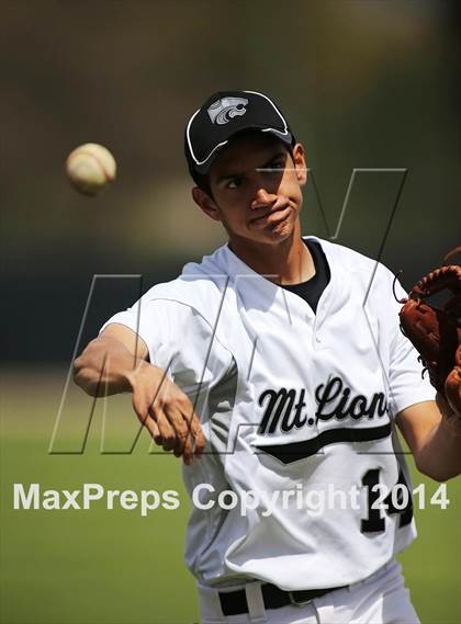 Thumbnail 2 in Mountain View vs Benson (Lancer Baseball Classic) photogallery.