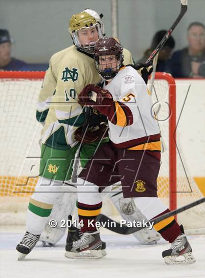 Thumbnail 1 in Notre Dame, WH vs. St. Joseph (West Haven Christmas Tournament) photogallery.