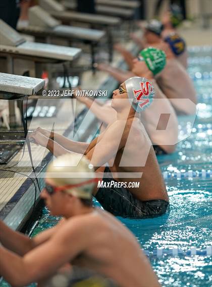 Thumbnail 2 in NCHSAA 4A State Swimming Championship photogallery.