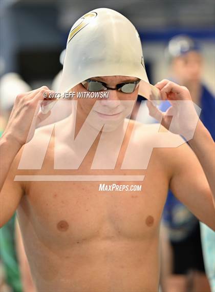 Thumbnail 3 in NCHSAA 4A State Swimming Championship photogallery.