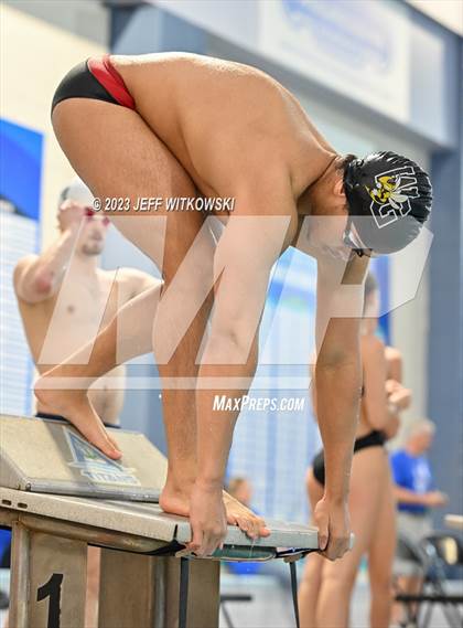 Thumbnail 1 in NCHSAA 4A State Swimming Championship photogallery.