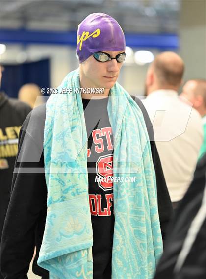 Thumbnail 3 in NCHSAA 4A State Swimming Championship photogallery.
