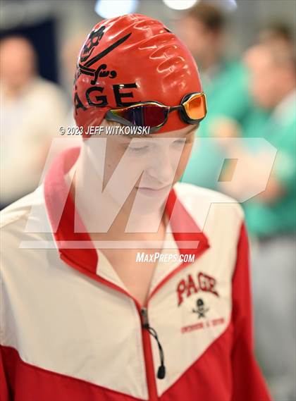 Thumbnail 1 in NCHSAA 4A State Swimming Championship photogallery.