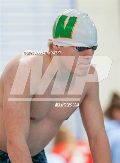 Thumbnail 3 in NCHSAA 4A State Swimming Championship photogallery.