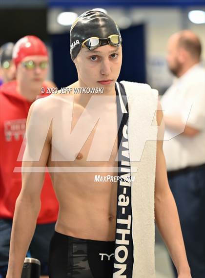 Thumbnail 2 in NCHSAA 4A State Swimming Championship photogallery.