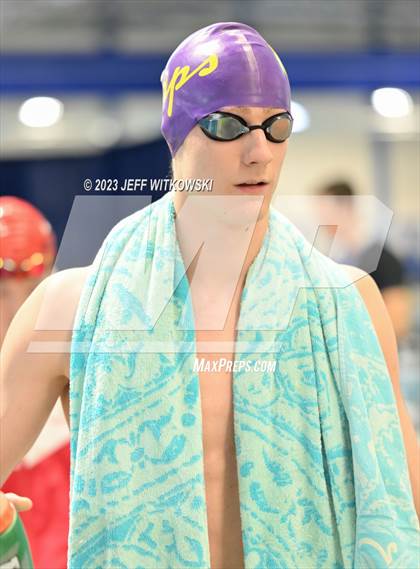 Thumbnail 1 in NCHSAA 4A State Swimming Championship photogallery.