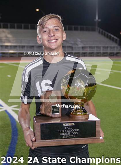 Thumbnail 1 in Madison Highland Prep vs Snowflake (AIA-2A Awards) photogallery.