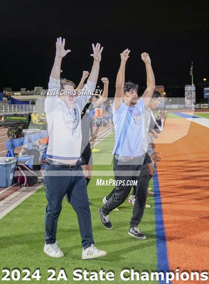 Thumbnail 3 in Madison Highland Prep vs Snowflake (AIA-2A Awards) photogallery.