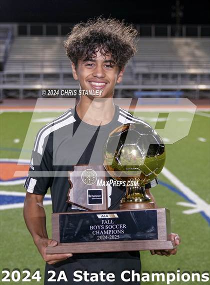 Thumbnail 1 in Madison Highland Prep vs Snowflake (AIA-2A Awards) photogallery.