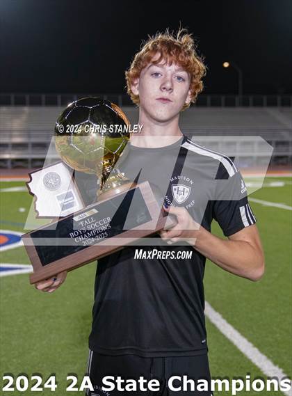 Thumbnail 2 in Madison Highland Prep vs Snowflake (AIA-2A Awards) photogallery.