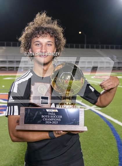 Thumbnail 1 in Madison Highland Prep vs Snowflake (AIA-2A Awards) photogallery.