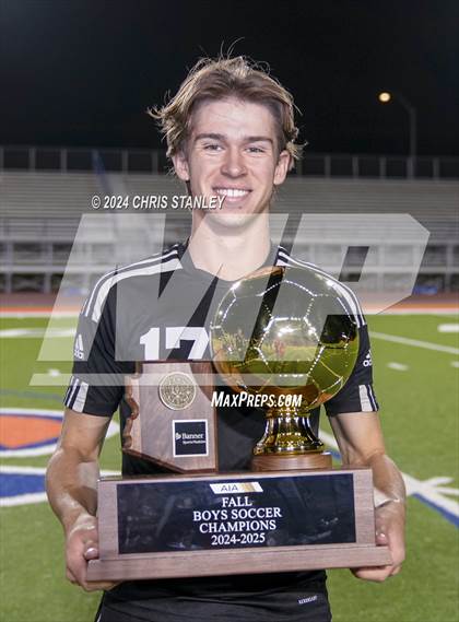 Thumbnail 1 in Madison Highland Prep vs Snowflake (AIA-2A Awards) photogallery.