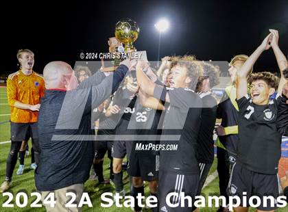 Thumbnail 3 in Madison Highland Prep vs Snowflake (AIA-2A Awards) photogallery.