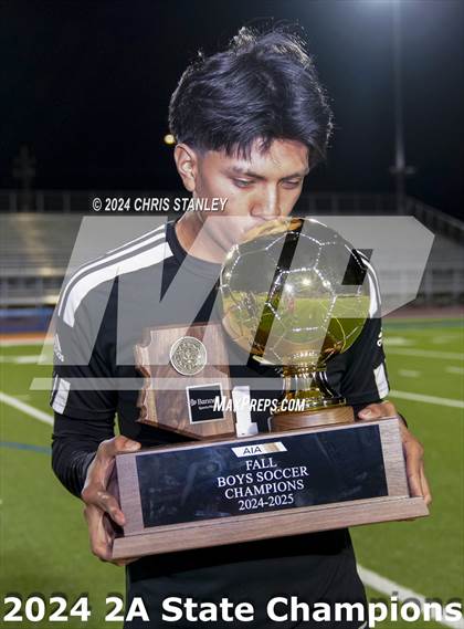 Thumbnail 2 in Madison Highland Prep vs Snowflake (AIA-2A Awards) photogallery.