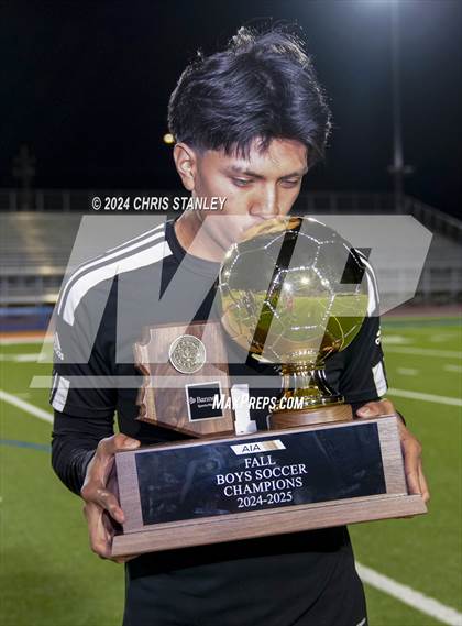 Thumbnail 1 in Madison Highland Prep vs Snowflake (AIA-2A Awards) photogallery.