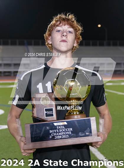 Thumbnail 3 in Madison Highland Prep vs Snowflake (AIA-2A Awards) photogallery.