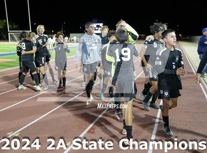 Thumbnail 1 in Madison Highland Prep vs Snowflake (AIA-2A Awards) photogallery.