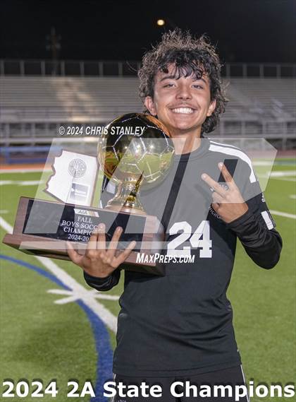 Thumbnail 3 in Madison Highland Prep vs Snowflake (AIA-2A Awards) photogallery.