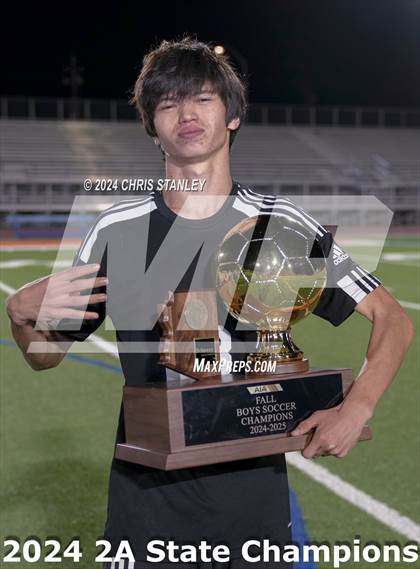 Thumbnail 2 in Madison Highland Prep vs Snowflake (AIA-2A Awards) photogallery.