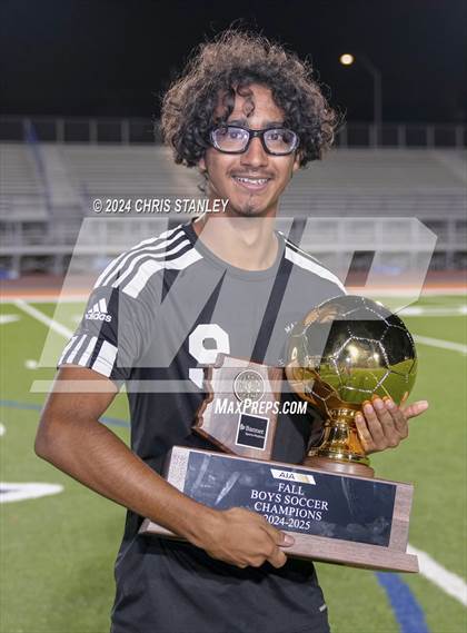 Thumbnail 1 in Madison Highland Prep vs Snowflake (AIA-2A Awards) photogallery.