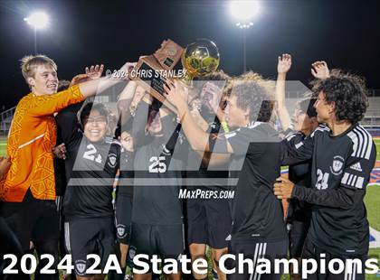 Thumbnail 3 in Madison Highland Prep vs Snowflake (AIA-2A Awards) photogallery.