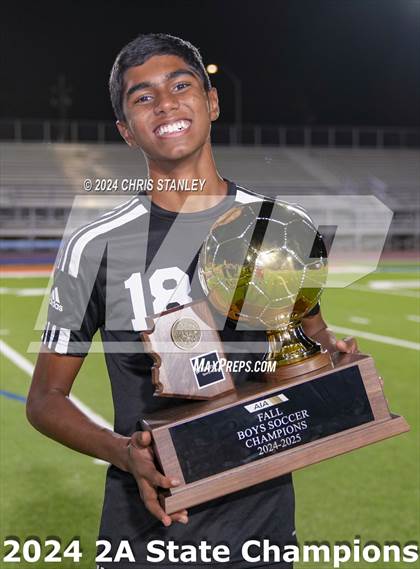 Thumbnail 2 in Madison Highland Prep vs Snowflake (AIA-2A Awards) photogallery.