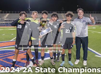 Thumbnail 3 in Madison Highland Prep vs Snowflake (AIA-2A Awards) photogallery.