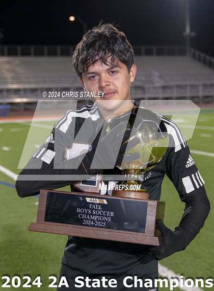 Thumbnail 1 in Madison Highland Prep vs Snowflake (AIA-2A Awards) photogallery.