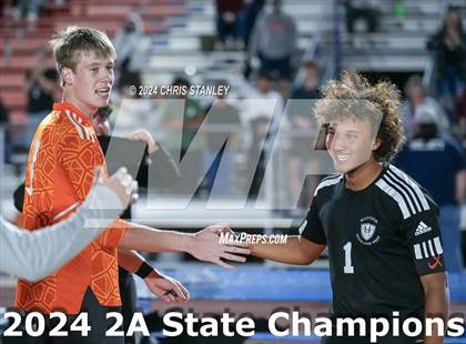 Thumbnail 3 in Madison Highland Prep vs Snowflake (AIA-2A Awards) photogallery.