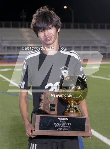 Thumbnail 2 in Madison Highland Prep vs Snowflake (AIA-2A Awards) photogallery.