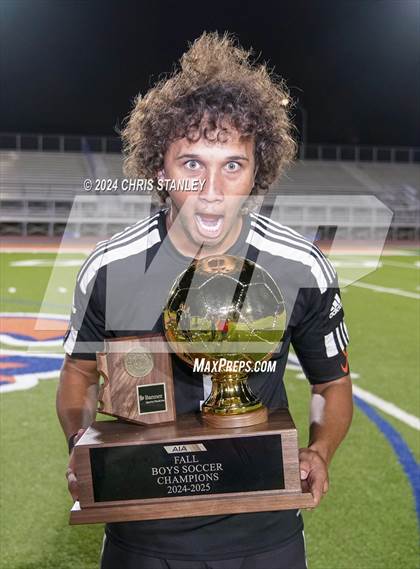 Thumbnail 3 in Madison Highland Prep vs Snowflake (AIA-2A Awards) photogallery.