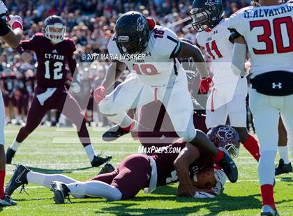 Thumbnail 2 in Cy-Fair vs. Langham Creek (UIL 6A DII Quarter Final Playoffs) photogallery.