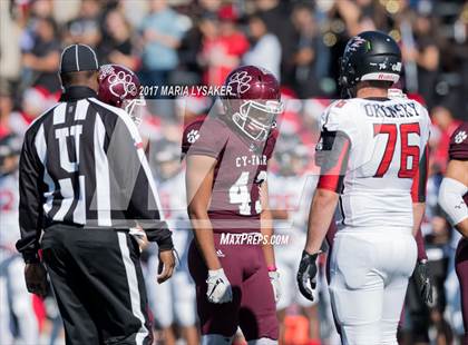 Thumbnail 1 in Cy-Fair vs. Langham Creek (UIL 6A DII Quarter Final Playoffs) photogallery.