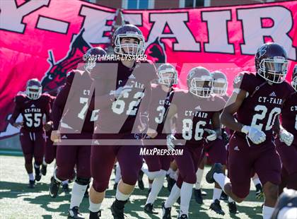 Thumbnail 3 in Cy-Fair vs. Langham Creek (UIL 6A DII Quarter Final Playoffs) photogallery.
