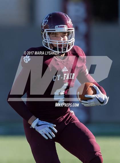 Thumbnail 3 in Cy-Fair vs. Langham Creek (UIL 6A DII Quarter Final Playoffs) photogallery.