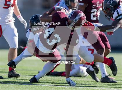 Thumbnail 2 in Cy-Fair vs. Langham Creek (UIL 6A DII Quarter Final Playoffs) photogallery.