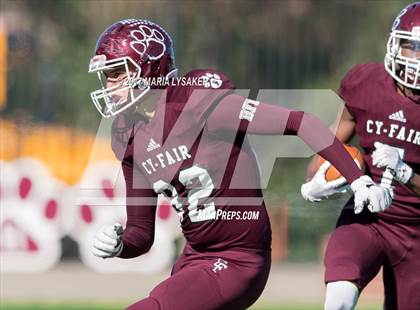 Thumbnail 1 in Cy-Fair vs. Langham Creek (UIL 6A DII Quarter Final Playoffs) photogallery.
