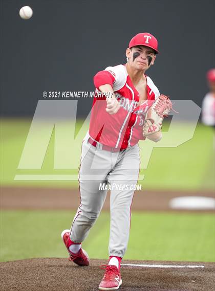 Thumbnail 2 in Tomball vs Rockwall-Heath (UIL 6A Regional Semi-Final) photogallery.