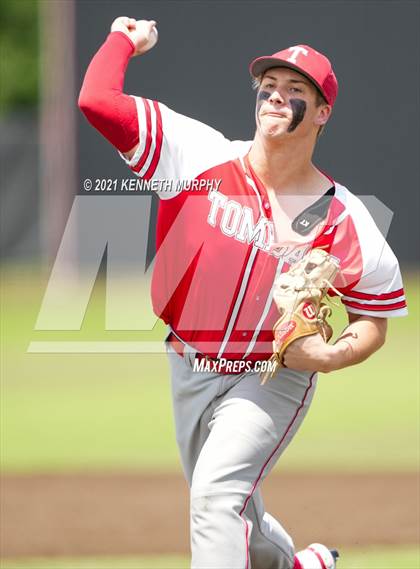 Thumbnail 3 in Tomball vs Rockwall-Heath (UIL 6A Regional Semi-Final) photogallery.